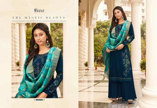 Fiona Bandhej 2 Designer Latest Casual Wear Silk Top With Bottom And Badhani & Patola Dupatta Salwar Suits Collection