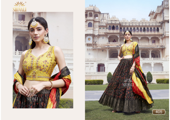 Shivali Riwaaz Vol 4 Fancy Festive Look Designer Lehenga Choli Catalog