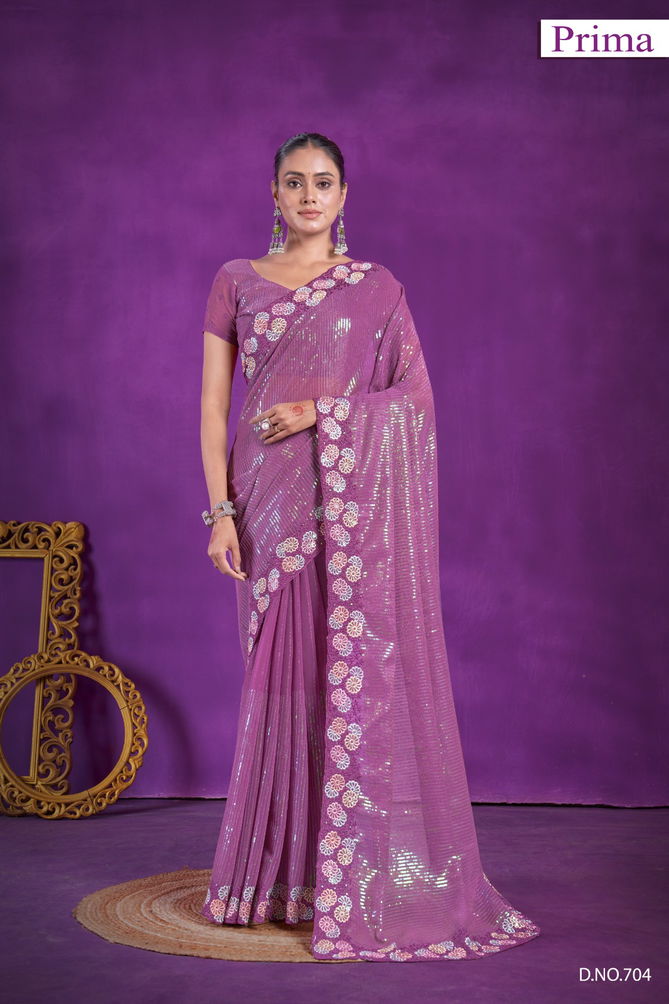 Prima 701 TO 705 Zomato Party Wear Saree Wholesale Suppliers In Mumbai