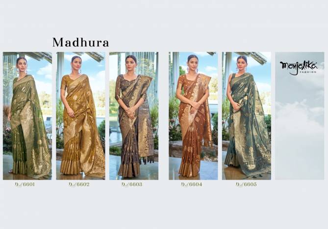 Madhura By Monjolika Simar Silk Wedding Saree Suppliers In Mumbai