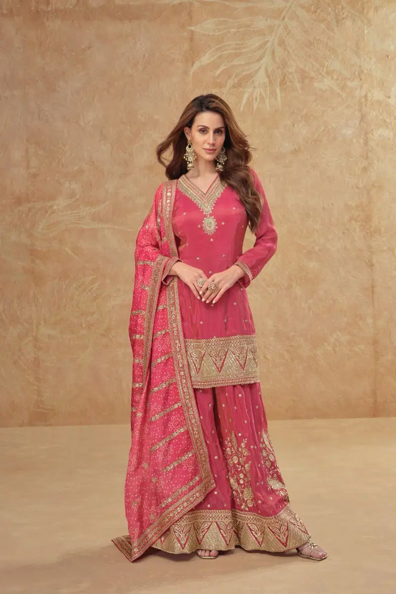 Tisha By Gulkayra Simar Silk Designer Readymade Suits Wholesalers In Delhi