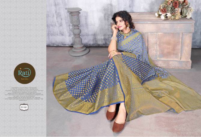 Rati Gajgamini Latest Fancy Designer Stylish Festive Wear Fancy Silk Saree Collection
