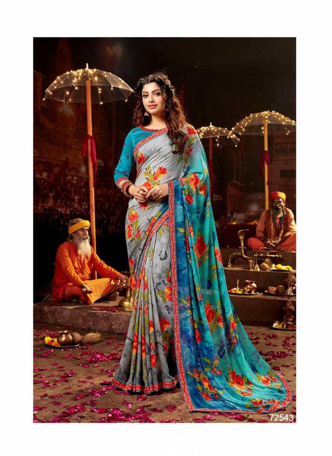 ANTPA CARVAAN Latest Fancy Designer Heavy Regular Wear Weightless Saree Collection
