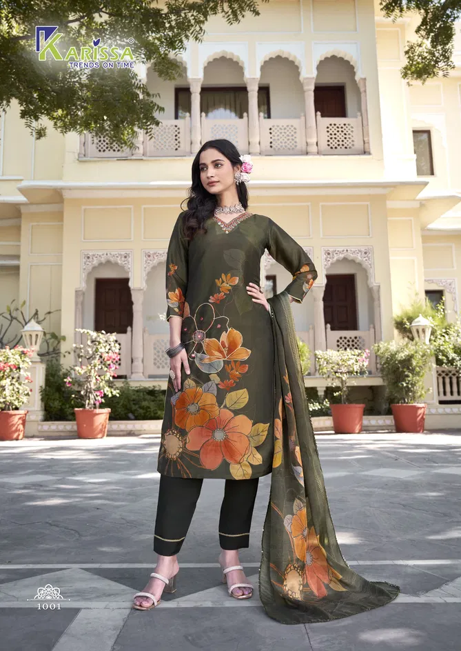 Nityaa Vol 1 By Karissa Viscose Kurti With Bottom Dupatta Online Wholesale