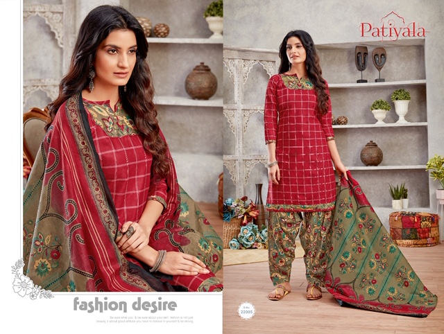 Ganesha Patiyala 22 New Designer Latest Casual Wear Printed Cotton Dress Material Collection 