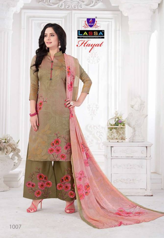Arihant Lassa Hayat Printed Cotton Casual Wear Dress Material Collection
