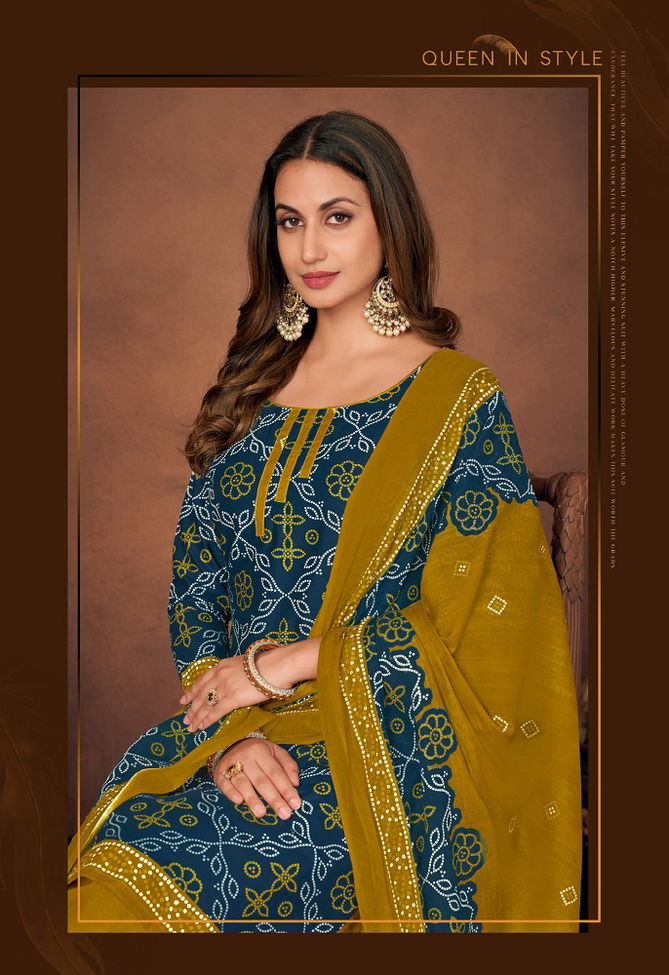 Bandhni Special Vol 7 By Miss World 7001 7010 Wholesale Dress Material In India
