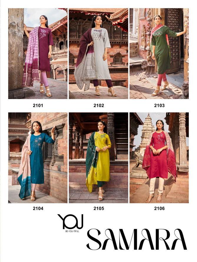 Samara By Wanna kurti With Bottom Dupatta Exporters In India
