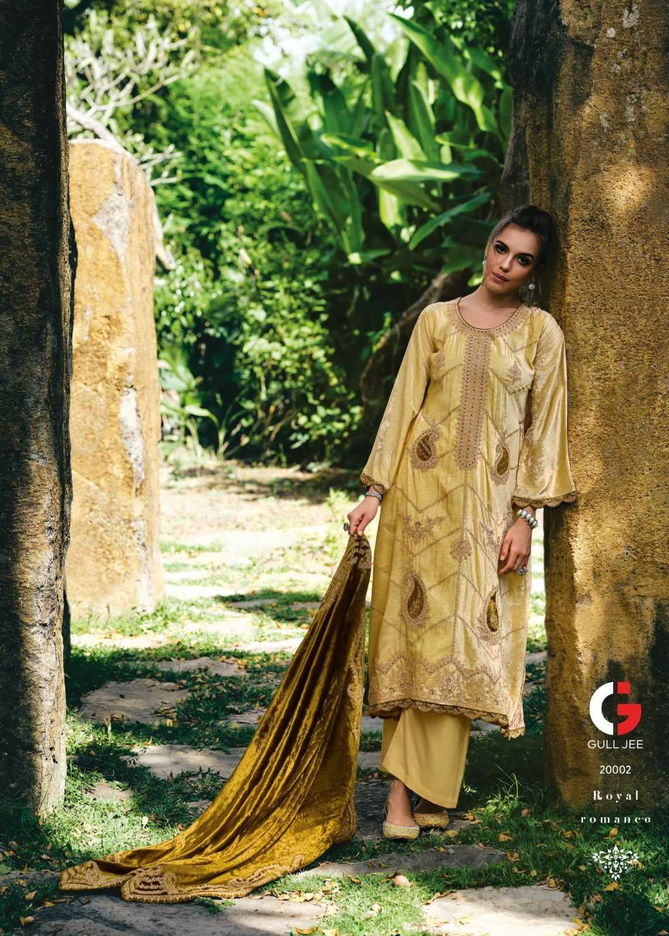 Gul Nasreen By Gull Jee Velvet Salwar Kameez Wholesale In India