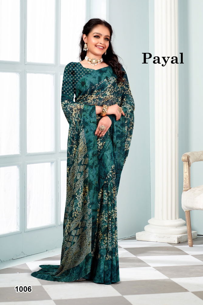 Payal By Mahamani Creation Vetless Printed Wholesale Sarees In India 