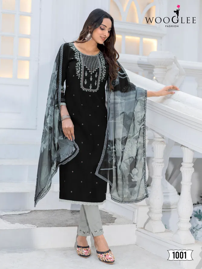 Nirvee By Wooglee Modal Kurti With Bottom Dupatta Wholesalers In Delhi