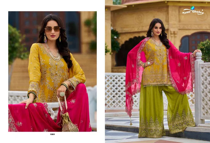 Rolex By Your Choice Designer Chinon Salwar Kameez Suppliers In India