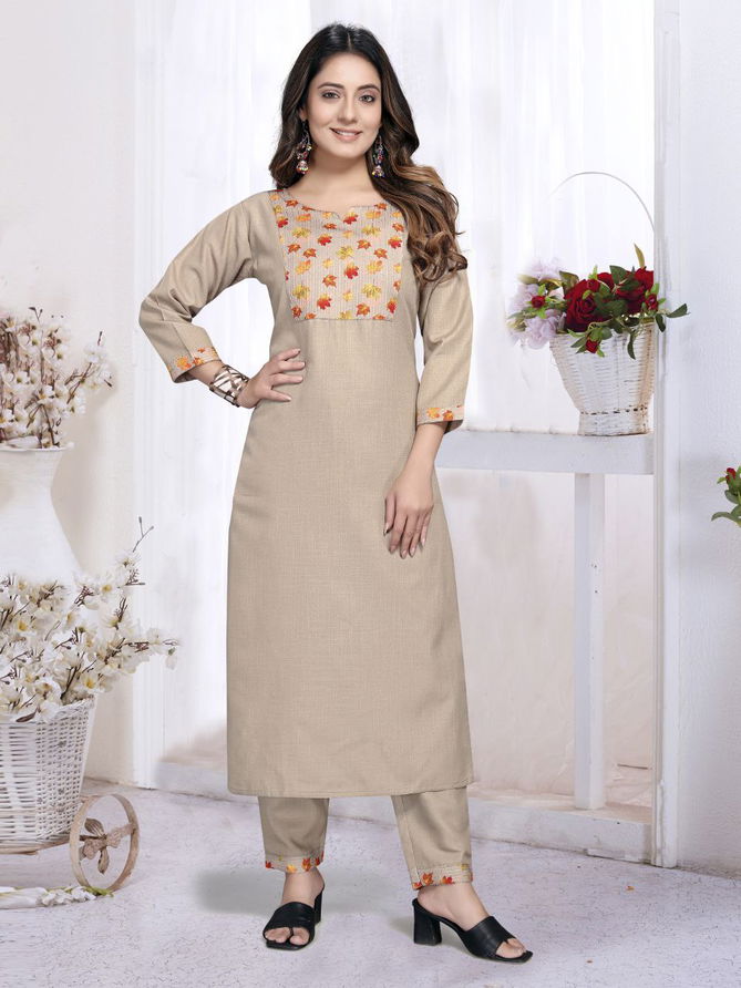 Gng 1112 Exclusive Fancy Ethnic Wear Cotton Kurti With Bottom Collection