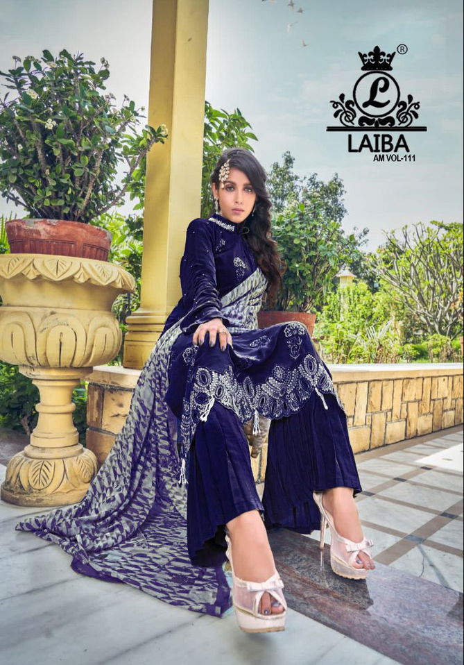 Laiba The Designer Studio Am 111 Heavy Designer Wedding Wear Ready Made Collection