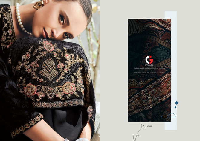 Alfaz By Gull Jee Winter Wear Viscose Velvet Salwar Kameez Wholesale Online