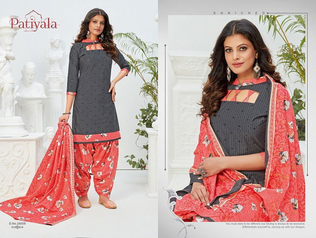 Ganesha Patiyala 26 latest fancy Regular Wear Pure Cotton Readymade Salwar Suit Collection
