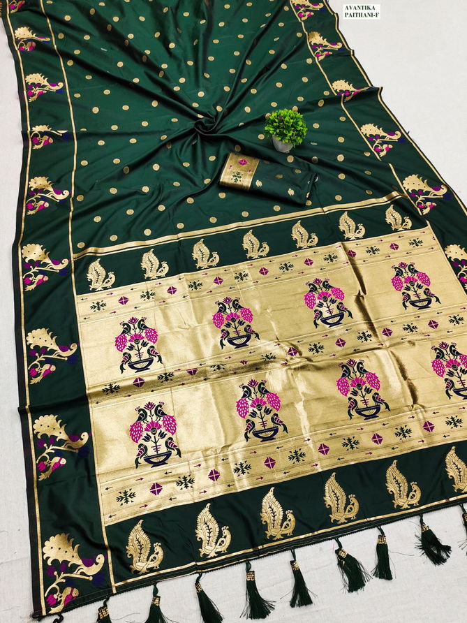 Avantika Paithani by Murti Nx Printed Silk Saree Exporters In India