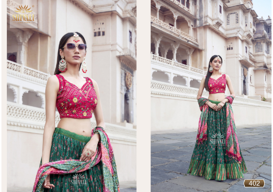 Shivali Riwaaz Vol 4 Fancy Festive Look Designer Lehenga Choli Catalog