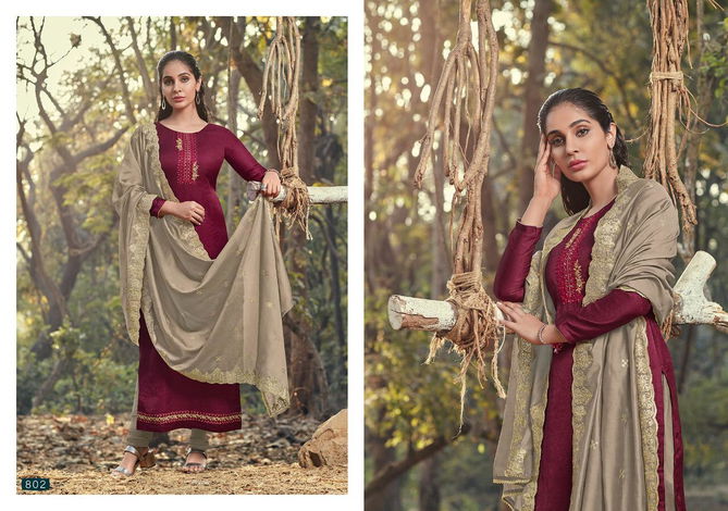 Kasmeera Jasmin Latest Designer Ethnic Wear Soft Cotton With Digital Printed Dupatta Dress Material Collection
