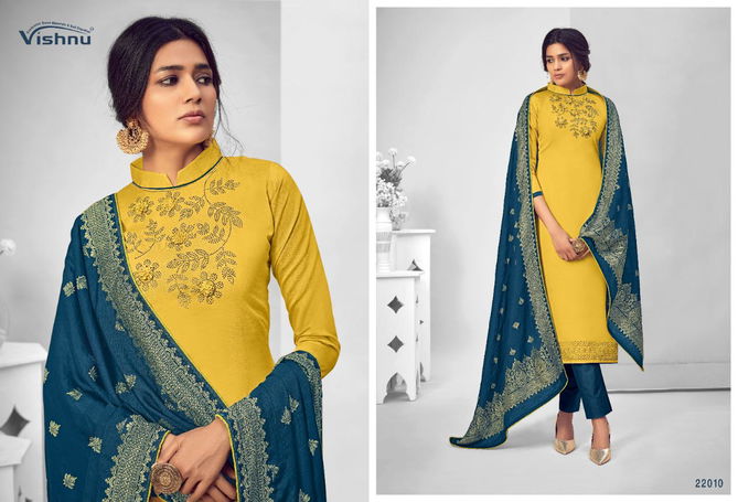 VISHNU NAJNI VOL-2 latest fancy Festive Wear Modal silk With Swarovski Work Heavy Salwar Suit Collection