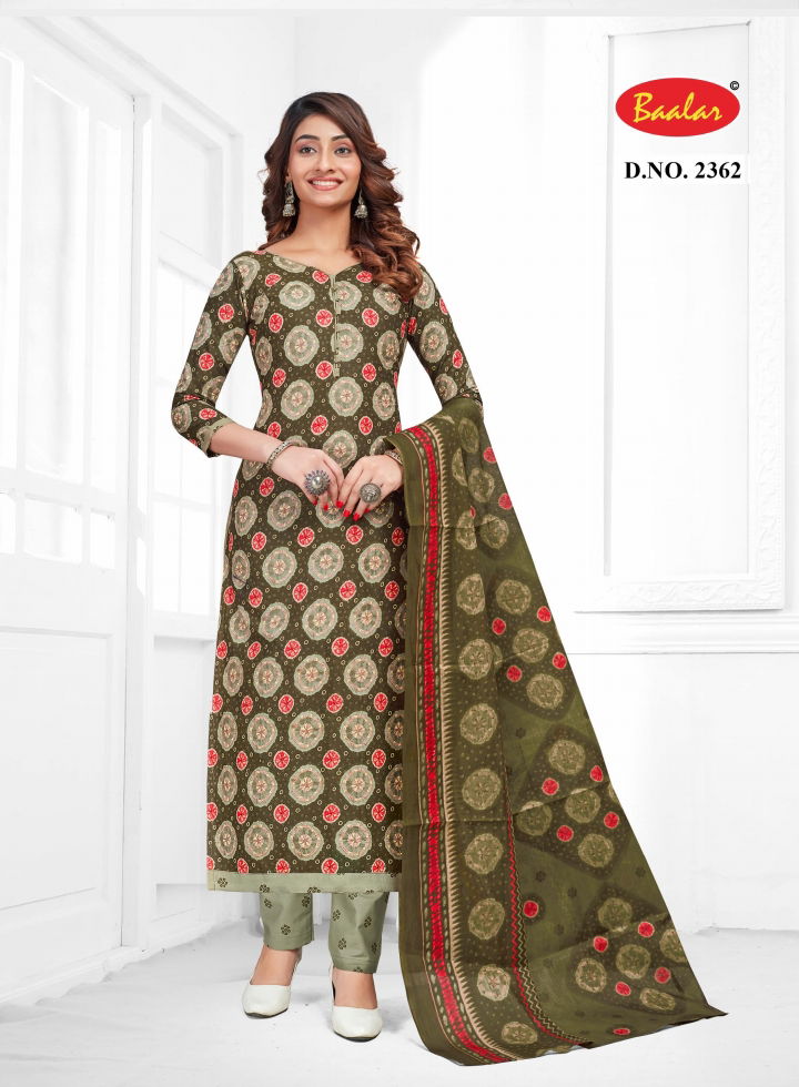 Zubeda Vol 23 By Baalar Printed Cotton Dress Material Suppliers In India