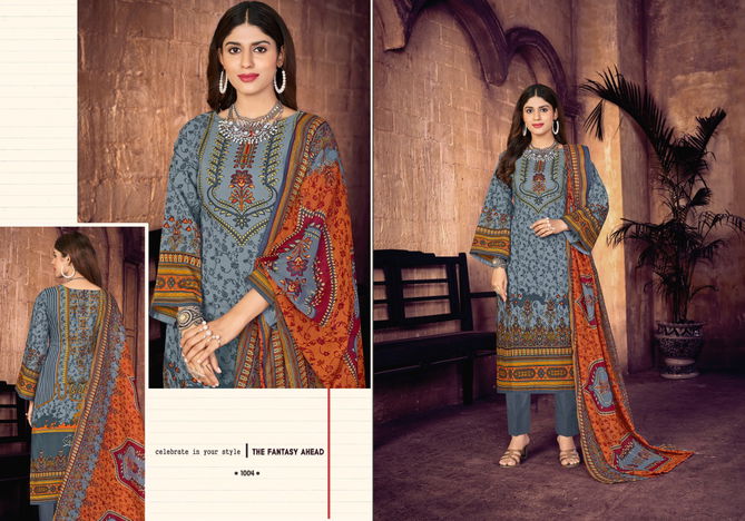 Fabulous Elaf New Fancy Casual Wear Cotton Printed Pakistani Dress Collection 