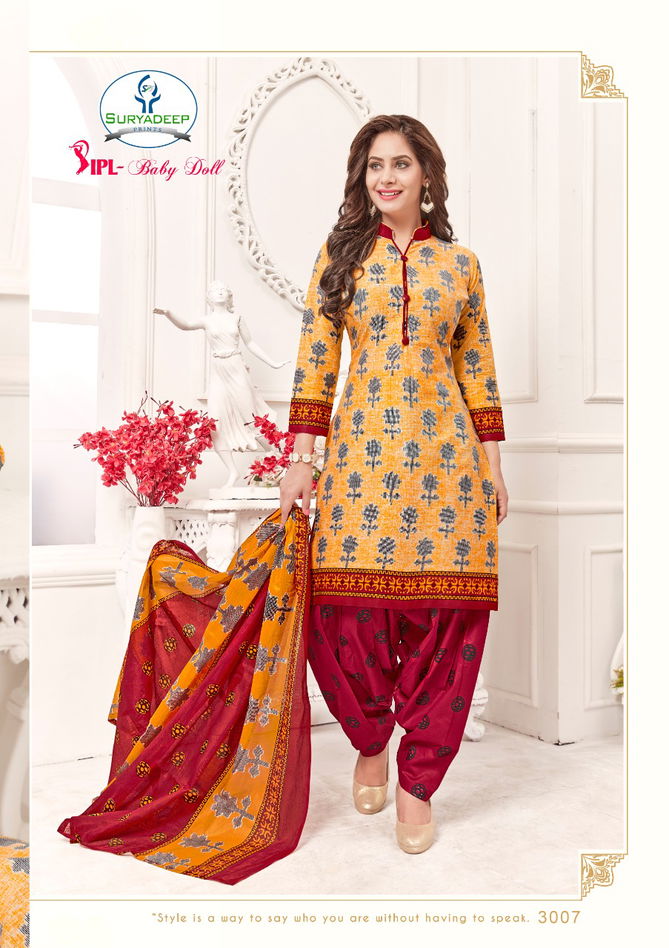 BABY Doll VOL 03 Pure cotton Printed Designer Daily Wear Salwar Suit Collection