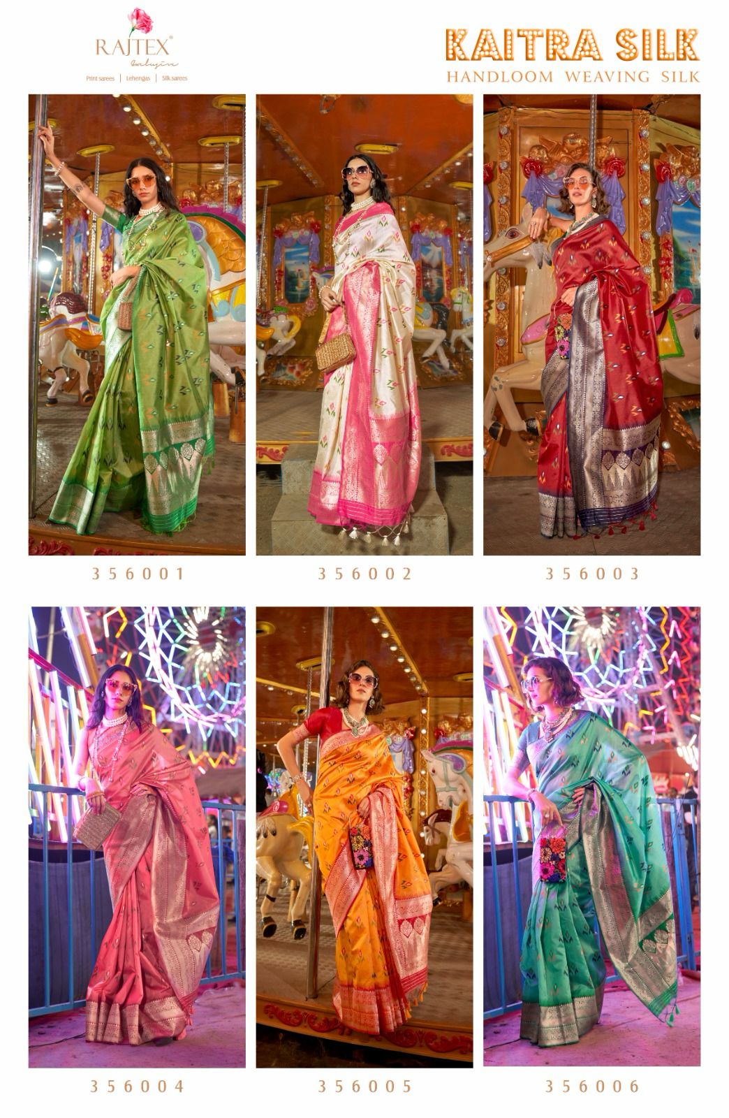 Kaitra Silk By Rajtex Silk Designer Saree Catalog