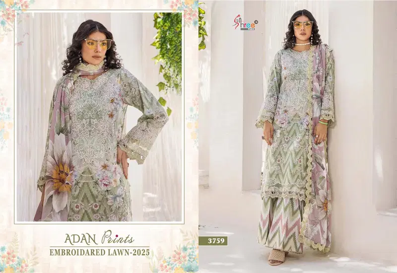 Adan By Shree Fabs Viscose Digital Printed Salwar Suits Wholesalers In Delhi