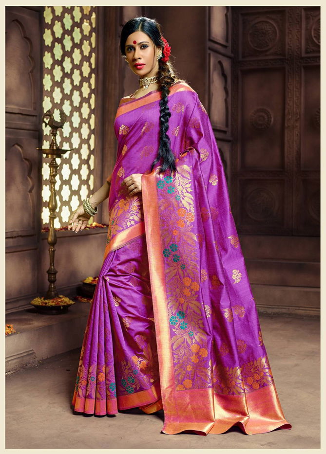 Sangam Veena New Exclusive Casual Festival Wear Designer Pure Banarasi Silk Sarees Collection