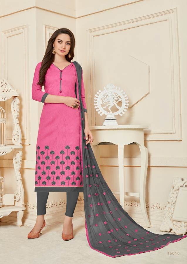 Relish - 16 Exclusive Collection Of Casual Wear Dress Material 