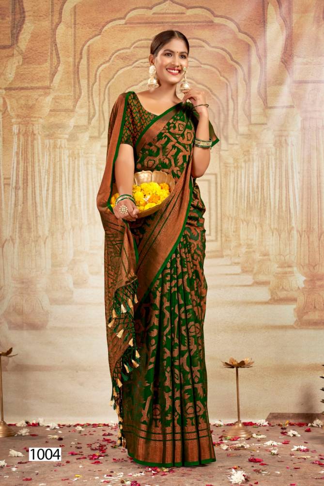 Saroj Ghungroo Vol 3 Fancy Fabric Designer Sarees Full Catalog
