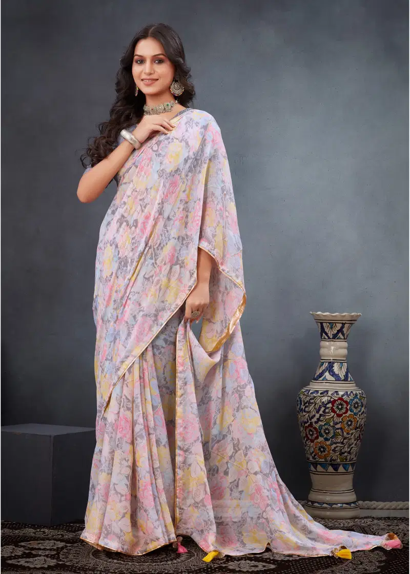 Dena By Stavan Daily Wear Fancy Saree Suppliers In India