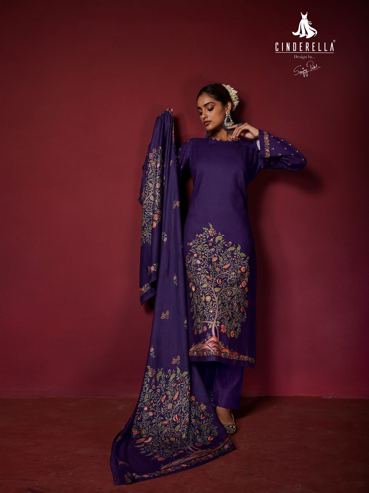 Bandhan By Cinderella Rasiyan Silk Printed Salwar Kameez Wholesale In India