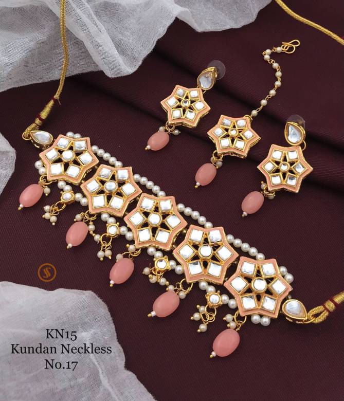 Kn Jewellery15 Kundan Neckless Set Catalog
