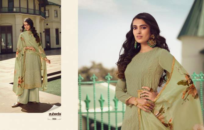 ZUBEDA AVANTIKA Latest fancy Casual Wear Heavy Real Georgette With Embroidery Work Salwar Suit Collection 