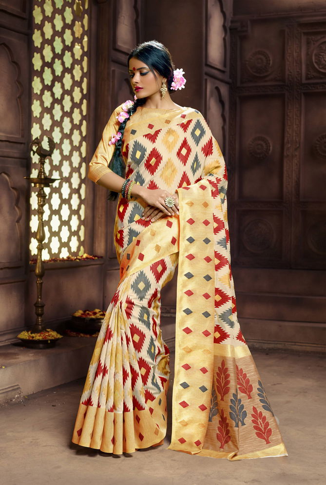 Sangam Veena New Exclusive Casual Festival Wear Designer Pure Banarasi Silk Sarees Collection