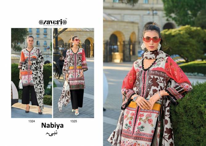 Nabiya By Zaveri Cotton Digital Printed Readymade Suits Wholesale Online