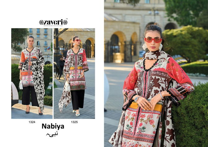 Nabiya By Zaveri Cotton Digital Printed Readymade Suits Wholesale Online