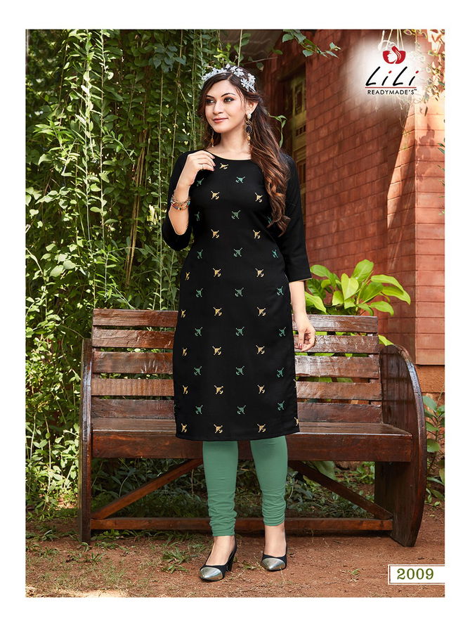 Lili Ayesha Latest Designer Casual Wear Slab Cotton Kurtis Collection
