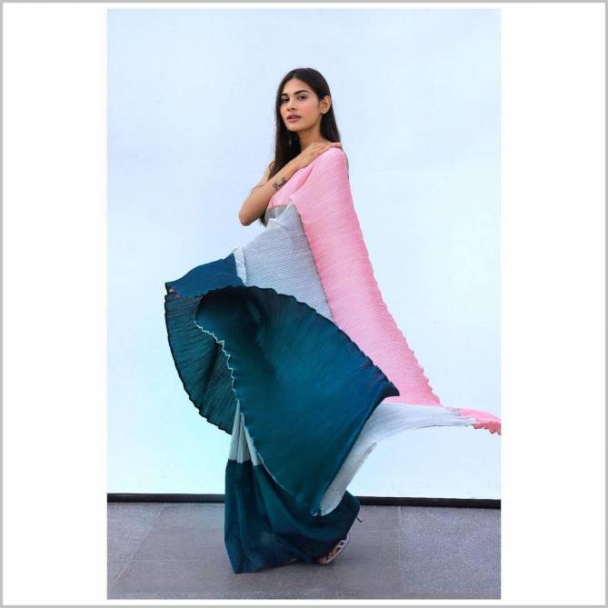 43 Colours Designer Silk Party Wear Fancy Sarees Collection
