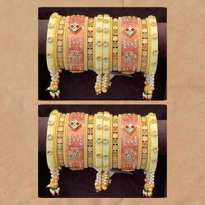 Nr Exclusive Kundan Bridal Bangles Catalog