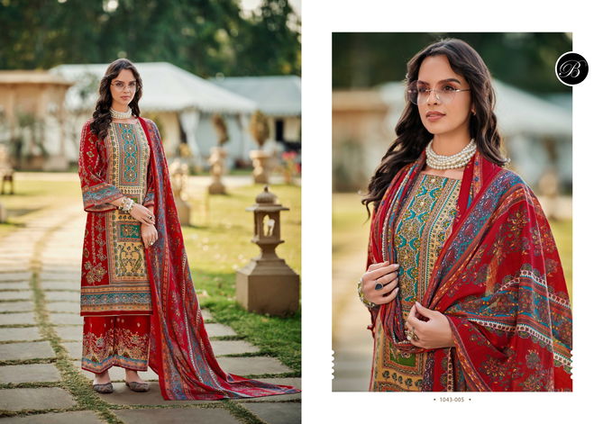 Shaheen Vol 3 By Belliza Viscose Rayon Digital Printed Dress Material Online Wholesale