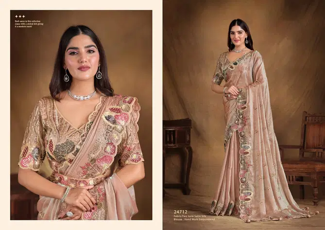 Tarini Mohmanthan Royal By Mahotsav Designer Party Wear Saree Suppliers In India