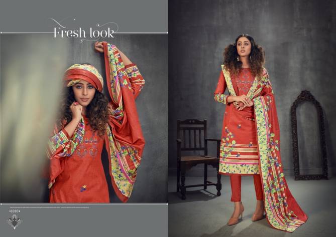 Slt Amira 1 Fancy Casual Wear Digital Style Print  Cotton Dress Materials Collection