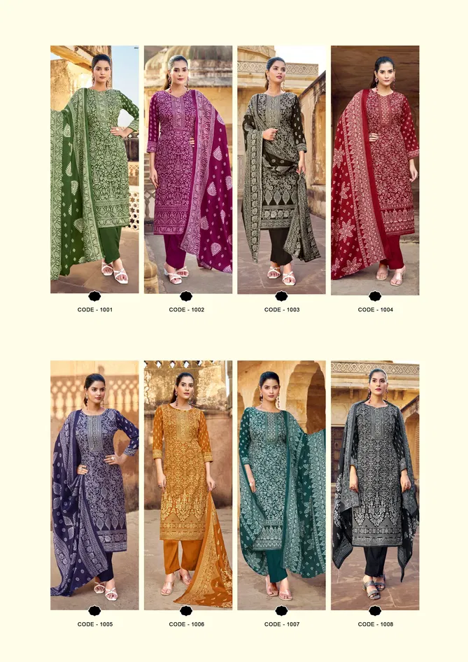 Gulbahar By Roli Moli  Pashmina Dress Material Wholesale Market