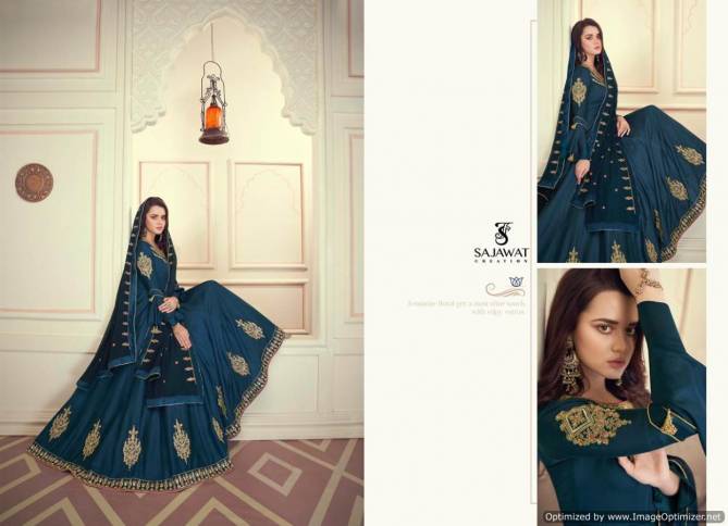 Sajawat Mandora 1 New Designer Collection Of Readymade Heavy Suit Collection For Festival And Functions 