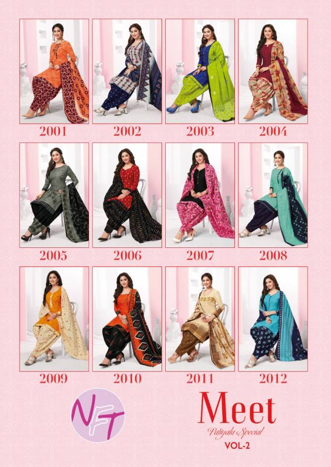  Meet Vol 2 Presenting Latest Collection Of Ready Made Designer daily Wear Cotton Patiyala Suit 