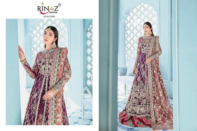 Rinaz Rim Zim 4 Heavy Wedding Wear Butterfly Net With Embroidery And Diamond Work Top With Dupatta Pakistani Salwar Suits Collection
