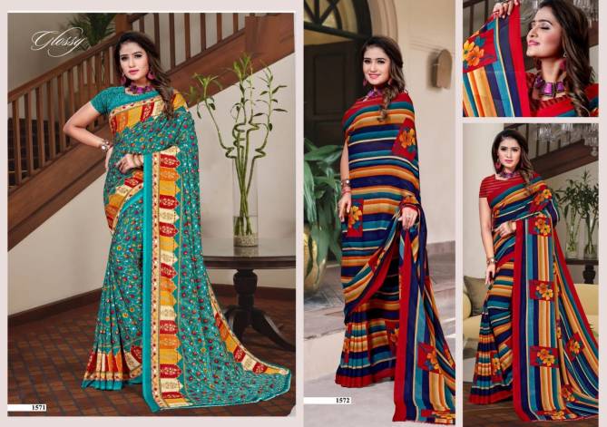 Halla Bol 105 Regular Wear Renial Printed Designer Saree Collection